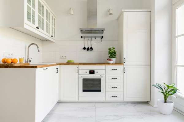 Bright & White Kitchen