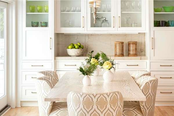 Built-In Cabinets dining room