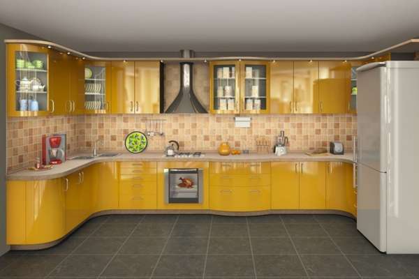 Colorful Backsplash Kitchen