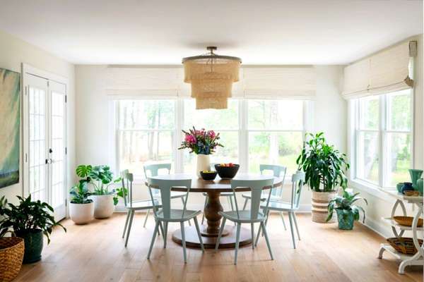 Consider A Natural Texture Dining Room