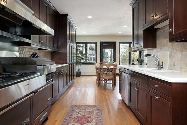 Kitchen Paint With Brown Cabinets