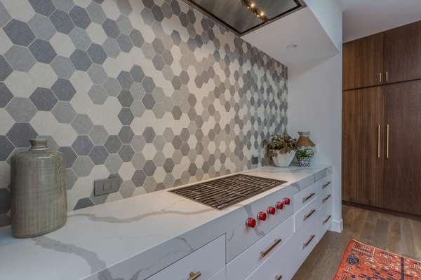 Metal Tiles backsplashes