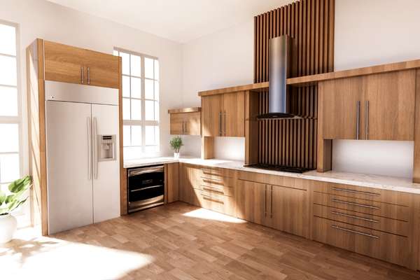 Natural Wood Kitchen