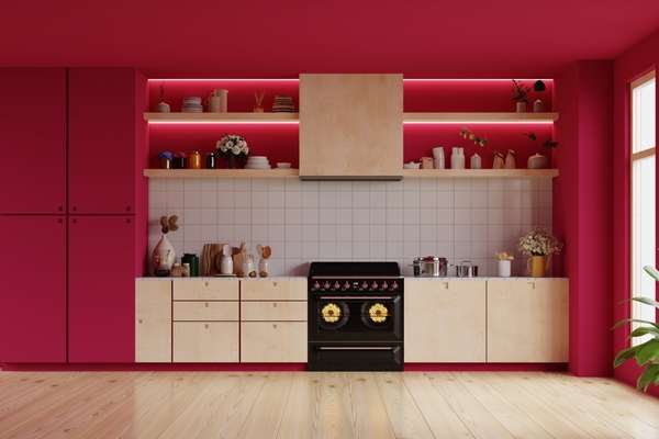 Red Kitchen Walls