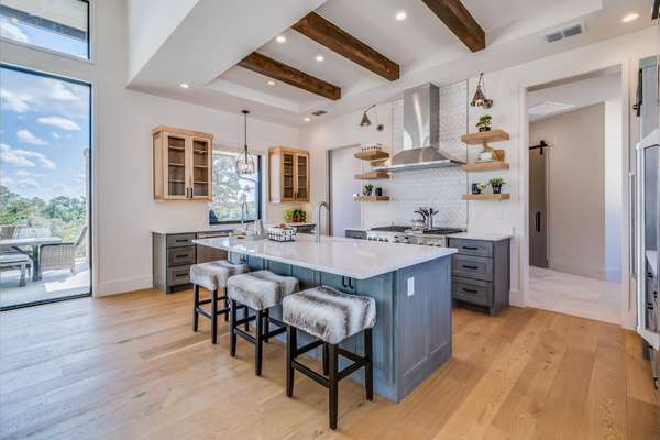 Wood Effect Tiles Kitchen Flooring