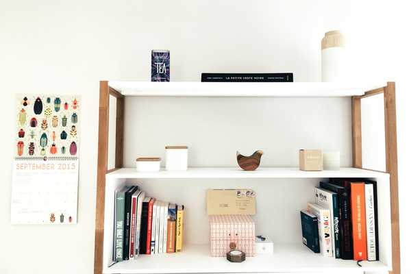 bookshelf Into A Colorful Feature