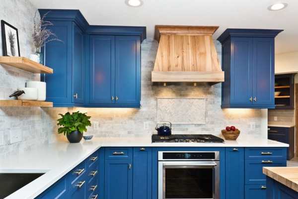 Newly Painted Kitchen Cabinets