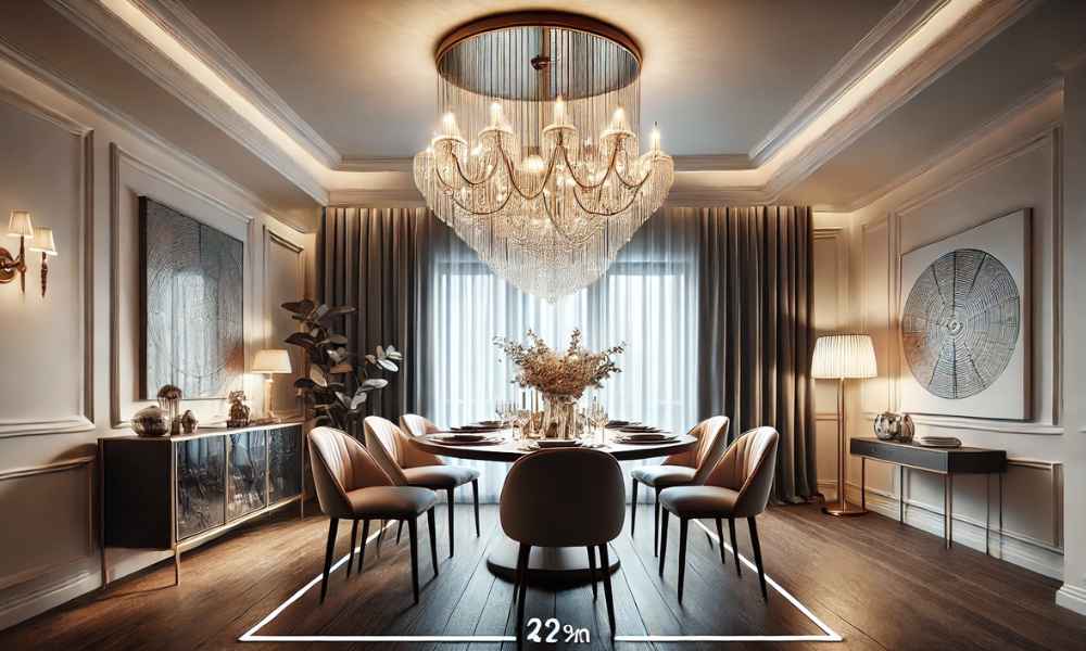 How High Should A Chandelier Be Above A Dining Room Table