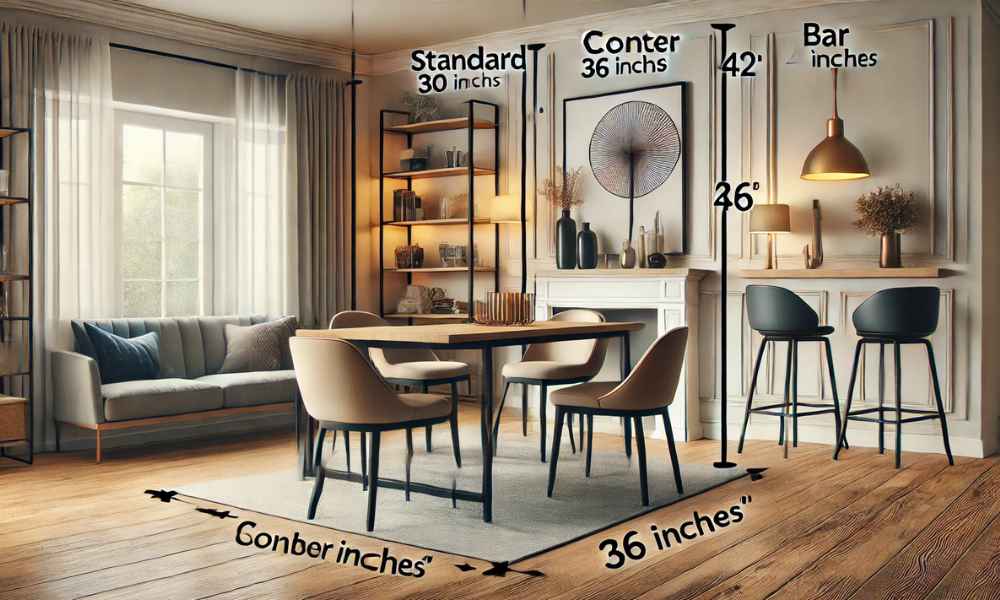 How Tall Is A Dining Room Table