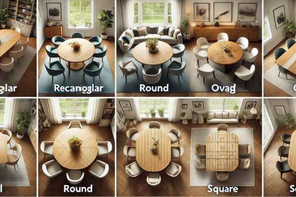 How to Determine the Best Table Shape