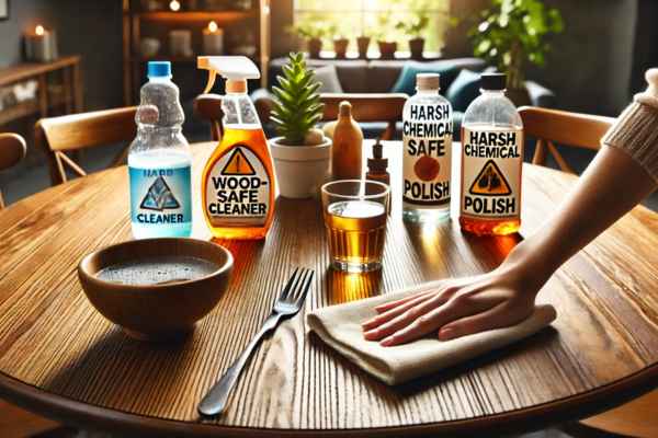 Choosing the Right Cleaning Products for Wood Tables