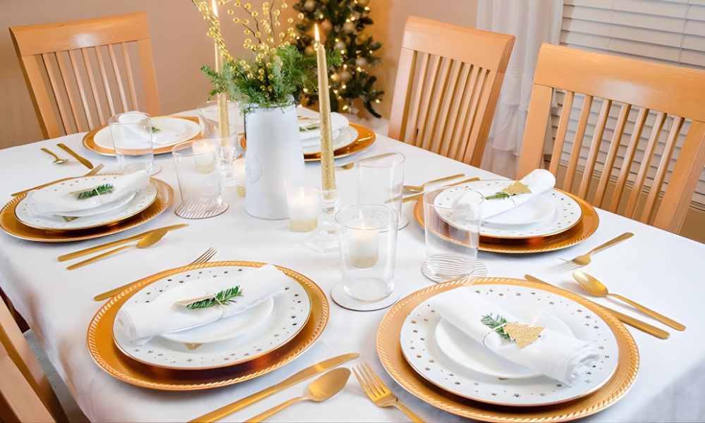 How to Set Plates on Dining Table