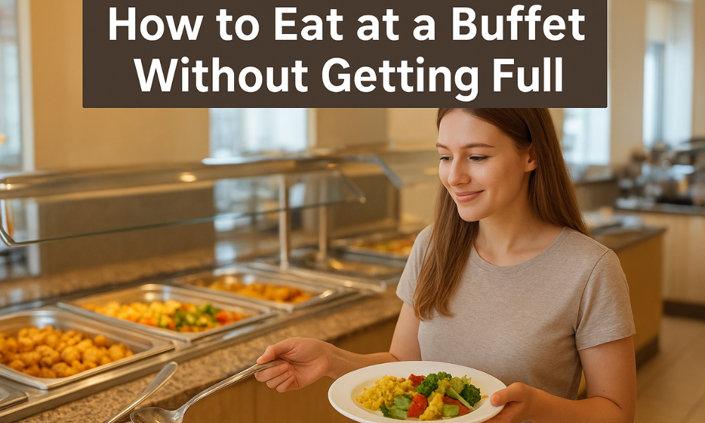 How to Eat at a Buffet Without Getting Full