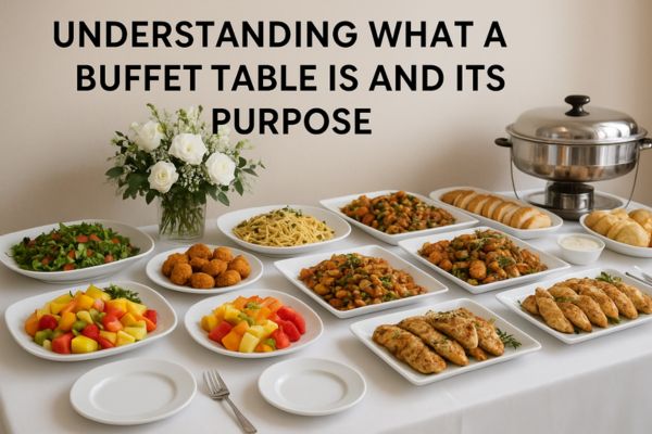 Understanding What a Buffet Table Is and Its Purpose