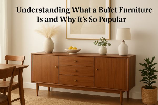 Understanding What a Buffet Furniture Is and Why It’s So Popular