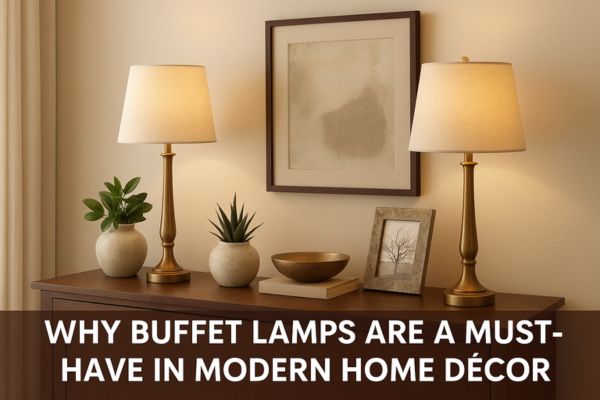 Why Buffet Lamps Are a Must-Have in Modern Home Décor
