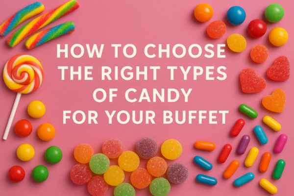How to Choose the Right Types of Candy for Your Buffet