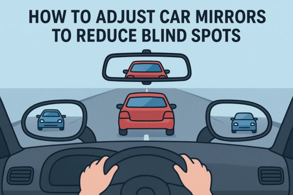 How to Adjust Car Mirrors to Reduce Blind Spots