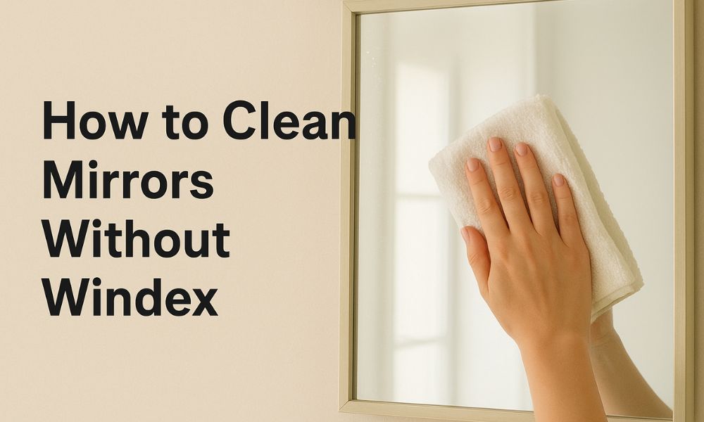 How to Clean Mirrors Without Windex