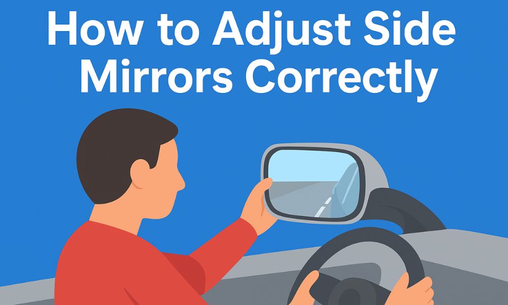 How to Adjust Side Mirrors Correctly