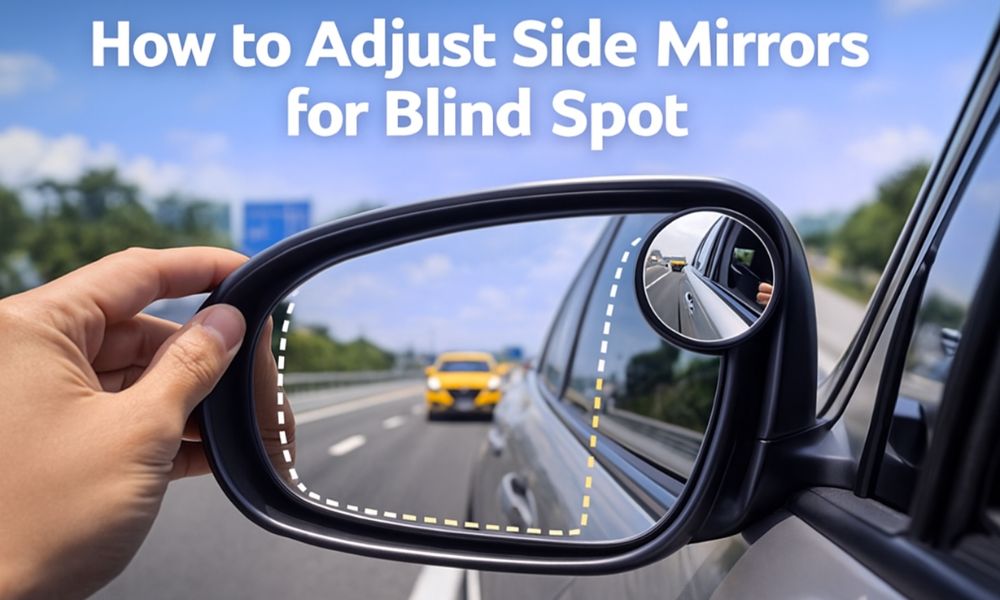 How to Adjust Side Mirrors for Blind Spot