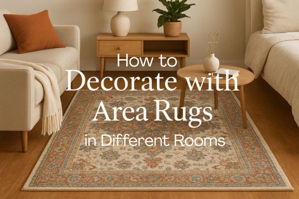 How to Decorate with Area Rugs in Different Rooms