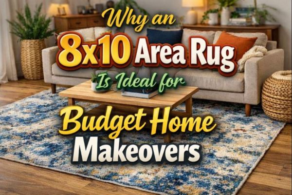Why an 8x10 Area Rug Is Ideal for Budget Home Makeovers