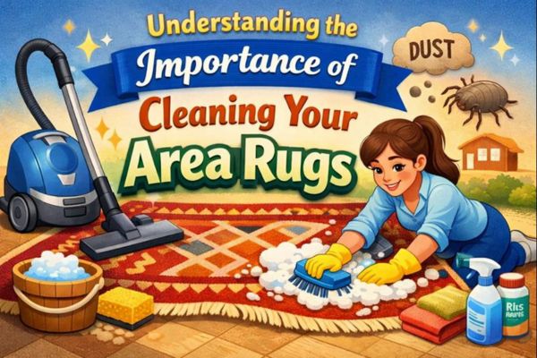 Understanding the Importance of Cleaning Your Area Rugs