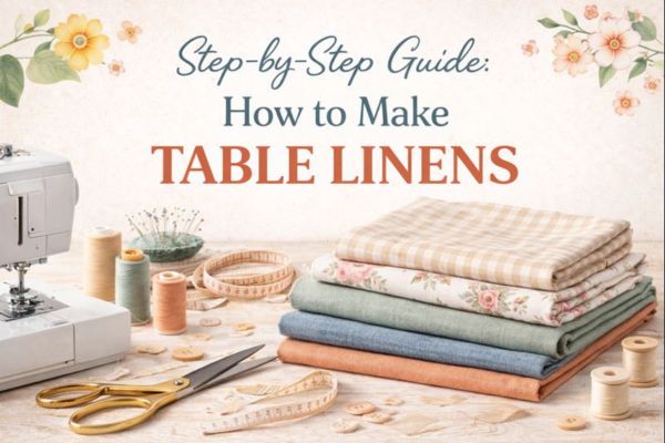Step-by-Step Guide: How to Make Table Linens