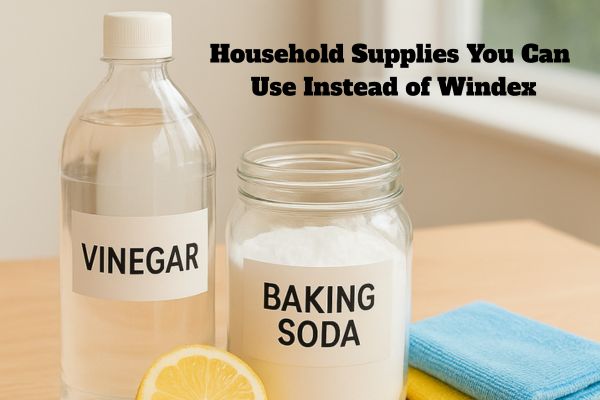 Household Supplies You Can Use Instead of Windex