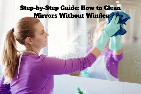 Step-by-Step Guide: How to Clean
Mirrors Without Windex