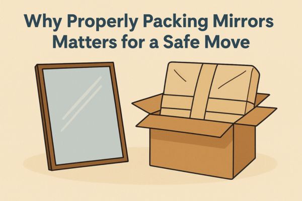 Why Properly Packing Mirrors Matters for a Safe Move