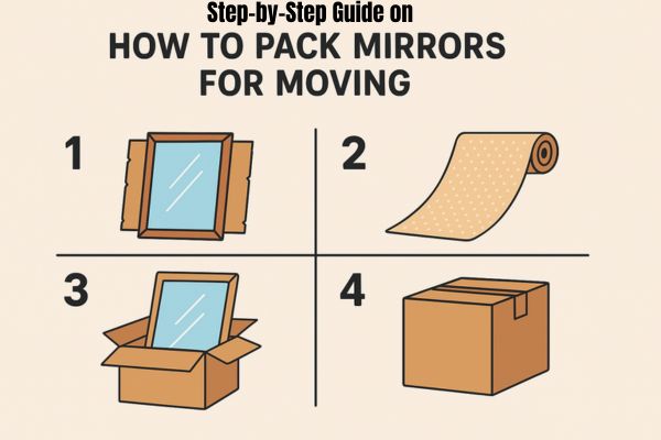 Step-by-Step Guide on How to Pack Mirrors for Moving