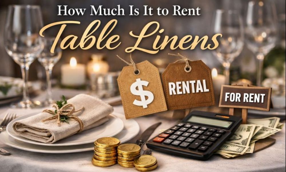 How Much Is It to Rent Table Linens