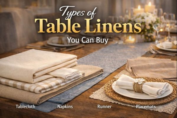 Types of Table Linens You Can Buy