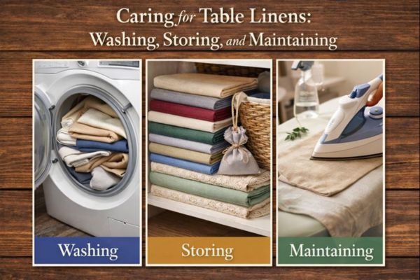 Caring for Table Linens: Washing, Storing, and Maintaining